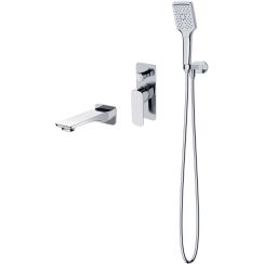 Set Badewannen- und Duscharmatur Cersanit Larga S951-374, Duschset Cersanit Larga S951-512, S951-706