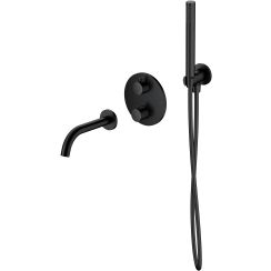 Set Badewannen- und Duscharmatur Cersanit Zen S951-567, Duschset Cersanit Inverto S951-709, S951-554
