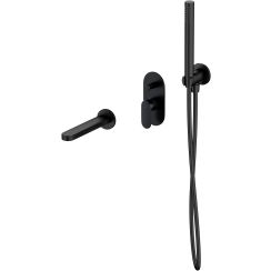 Set Badewannen- und Duscharmatur Cersanit Crea S951-322, Duschset Cersanit Inverto S951-709, S951-557