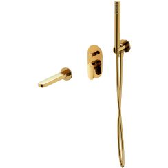 Set Badewannen- und Duscharmatur Cersanit Inverto S951-285, Duschset Cersanit Inverto S951-710, S951-555