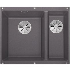 Blanco Subline 340/160-U Granitspüle 52.5x40 cm grau/graphit/onyx 523549