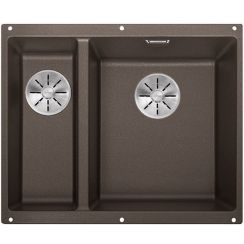 Blanco Subline 340/160-U Granitspüle 52.5x40 cm braun 523567