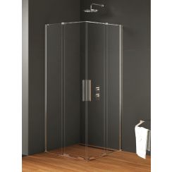 New Trendy Smart Dusche 120x120 cm quadratisch chrom Glanz/durchsichtiges Glas EXK-4069