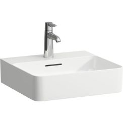 Laufen Val Waschbecken 45x42 cm rechteckig Klassisch-Aufsatzwaschbecken weiß H8162807571041