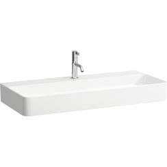 Laufen Val Waschbecken 95x42 cm rechteckig Klassisch-Aufsatzwaschbecken weiß H8162874001041