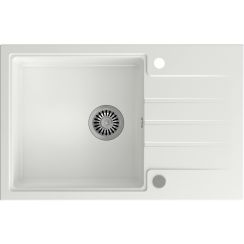 Quadron Peter GraniteQ-Spüle 78x50 cm weiß HCQP7850BIK