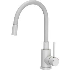 Quadron Maggie küchenarmatur stehend weiß 3323503WHM