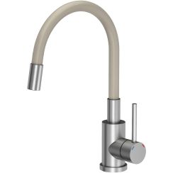 Quadron Maggie küchenarmatur stehend edelstahl-beige 3323503BE