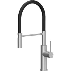 Quadron Gemma küchenarmatur stehend edelstahl-schwarz 3623501_BSBL