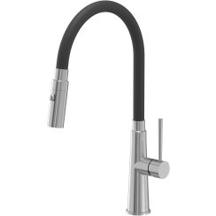 Quadron Gina küchenarmatur stehend edelstahl-schwarz 3922505_BSBL