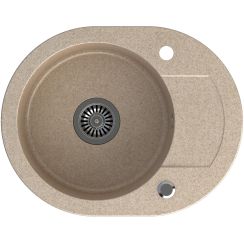 Quadron Johnny GraniteQ-Spüle 58.5x46 cm beige HCQC5846BEZK