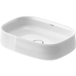 Duravit Zencha waschbecken 55x39 cm oval nabla-förmig weiß 23735500791