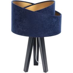 BPS Koncept Galaxy Tischlampe 1x60 W schwarz-gold-blau 060S-044CZ