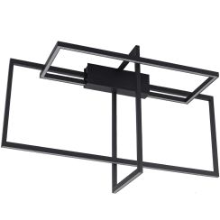 Light Prestige Frame 3D Deckenlampe 5x60 W schwarz LP-980/3D3BK