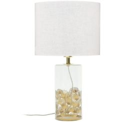 Light Prestige Sunflower Tischlampe 1x40 W weiß-gold LP-818/1TWH