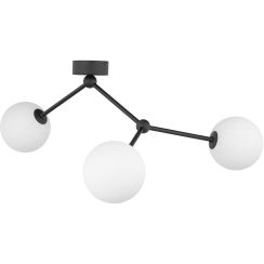 TK Lighting Fairy Deckenlampe 3x6 W weiß-schwarz 4854
