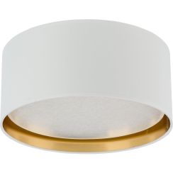 TK Lighting Bilbao Decke 4x15 W weiß-gold 3379