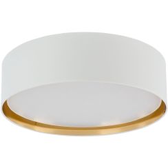 TK Lighting Bilbao Decke 4x15 W weiß-gold 3433