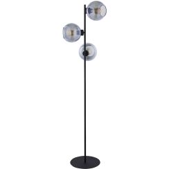 TK Lighting Cubus Stehlampe 3x15 W schwarz-graphit 5239