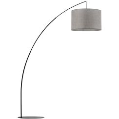 TK Lighting Moby Stehlampe 1x15 W schwarz-grau 5487