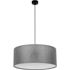 TK Lighting Earth Pendelleuchte 3x15 W weiß-schwarz-grau/aschfarben 4654