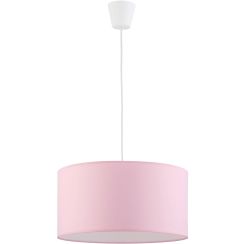 TK Lighting Rondo Pendelleuchte 1x15 W weiß-rosa 3231