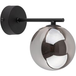 TK Lighting Estera Wandleuchte 1x6 W schwarz-verraucht 4777