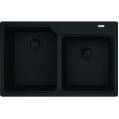 Franke Urban granitspüle 78x50 cm schwarz 114.0697.746