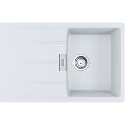 Franke Centro granitspüle 78x50 cm weiß 114.0687.317