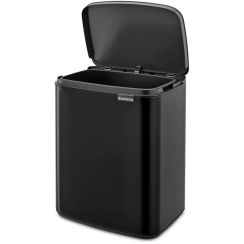 Brabantia Bo Papierkorb 12 l schwarz 230363