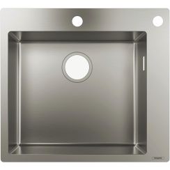 Hansgrohe S 71 stahlspüle 55x50 cm 43305800