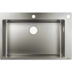 Hansgrohe S 71 stahlspüle 76x50 cm 43308800