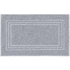 Kleine Wolke Lodge Badezimmerteppich 80x50 cm rechteckig grau 3009977207