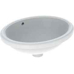 Geberit Variform Waschbecken 42x33 cm oval Unterbauwaschbecken weiß 500.749.01.2
