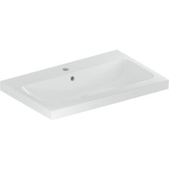 Geberit iCon Waschbecken 75x48 cm rechteckig Möbel weiß 501.835.00.2