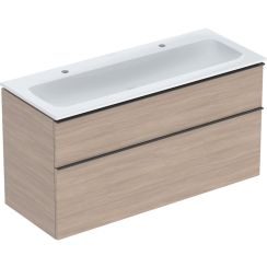 Geberit iCon Waschbecken mit Unterschrank 120 cm eiche 502.334.JH.1