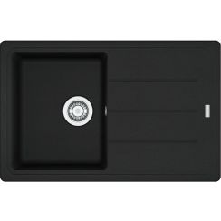 Franke Basis granitspüle 78x50 cm schwarz 114.0676.298