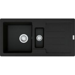 Franke Strada Granitspüle 86x43.5 cm schwarz 114.0676.322