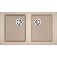 Franke Basis granitspüle 86x50 cm beige 114.0676.266