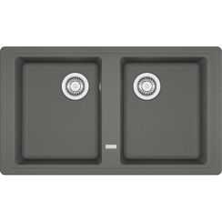 Franke Basis granitspüle 86x50 cm grau/graphit/onyx 114.0676.268
