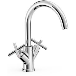 Tres Mont Blanc Waschtischarmatur Stehend chrom 28320301