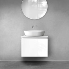 Set Kabinett Oltens Vernal 60013000, Naphtha-Arbeitsplatte Oltens Vernal 63004000