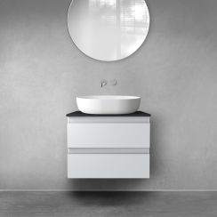 Set Kabinett Oltens Vernal 60000700, Naphtha-Arbeitsplatte Oltens Vernal 63004300