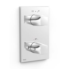 Tres Therm-Box Badewannen- und Duscharmatur Unterputz mit Thermostat chrom 21125001