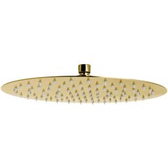 FDesign Inula Kopfbrause 30x30 cm rund gold FD8-506-55