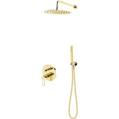 FDesign Zaffiro Duschset Unterputz gold FD1-ZFR-7PSET1-55
