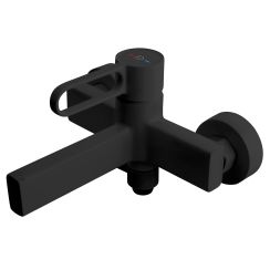 FDesign Zaffiro badewannen- und duscharmatur Wand schwarz FD1-ZFR-1-22