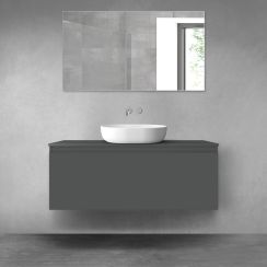 Set Kabinett Oltens Vernal 60016400, Naphtha-Arbeitsplatte Oltens Vernal 63007400