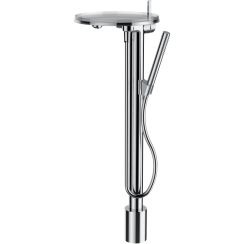 Laufen Kartell Badewannen- und Duscharmatur freistehend chrom H3213310041211