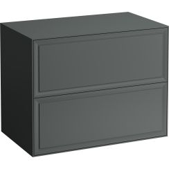 Laufen The New Classic Schrank mit Arbeitsplatte 77.5x45.5x60 cm Unterschrank hängend grau H4060160856271